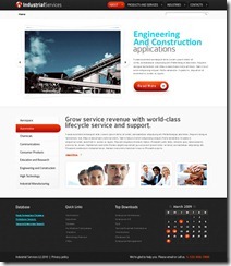 free Industrial web templates